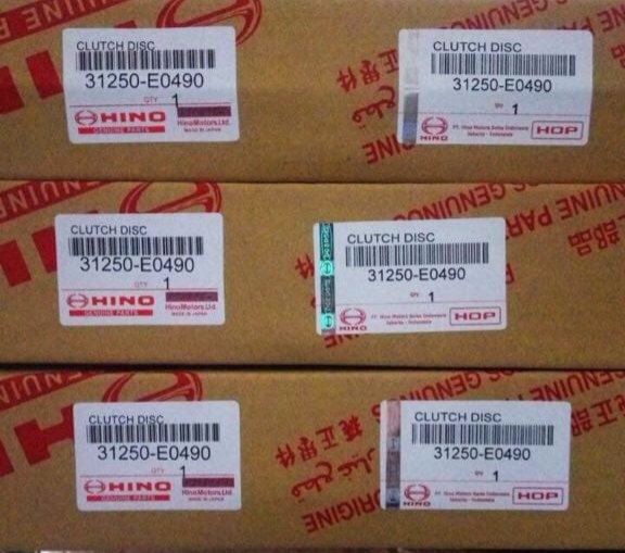 JUAL DISC CLUTH HINO 31250-E0490 GENUINE PART